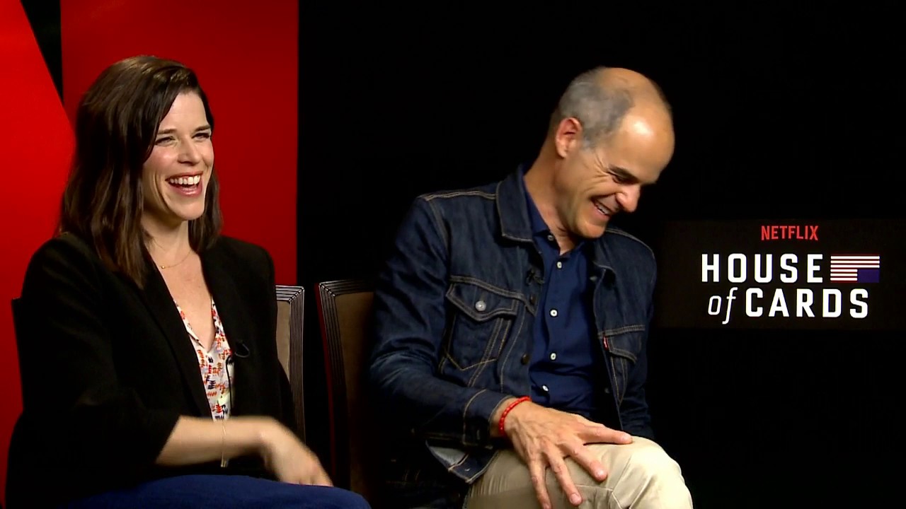 House Of Cards Season 5 new Interview Neve Campbell & Michael Kelly