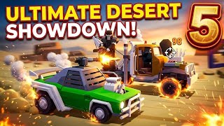 👉 Desert Riders 🔥 Part 5 | Monster Truck vs Black Boss 💀 Car Battle Gameplay (Android/iOS) screenshot 3