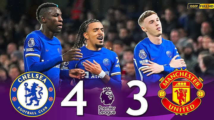 ¡HAT TRICK DE COLE PALMER! | Chelsea vs Manchester United 4 - 3 resumen y goles 2024