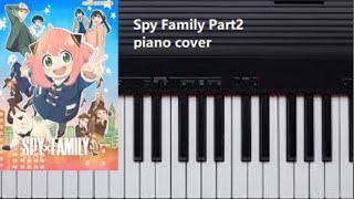 SPYxFAMILY part2 間諜家家酒 ED2「 色彩 Color」piano cover/ yama