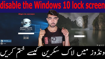 how to disable windows 10 login password & lock screen - password bypass with free simple step