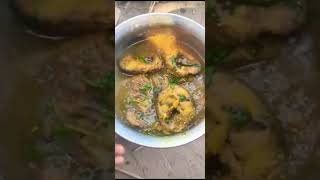 Homemade Delicious Big Rui Fish Curry Recipe ??? shorts fishcurry recipe viral ytshorts