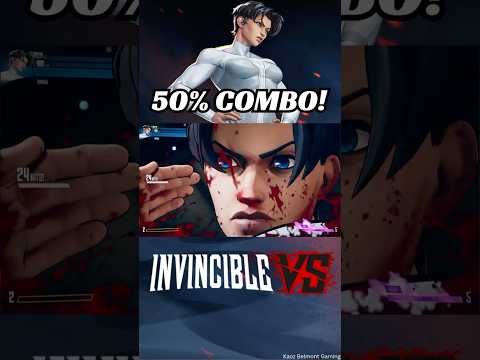 INSANE 50% ANISSA 30 HITS COMBO!!!! #invincible #invinciblevs