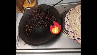 Coffee roasting Ethiopian style