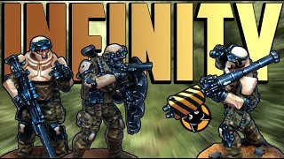 Infinity US Ariadna Grunts  - Showcase