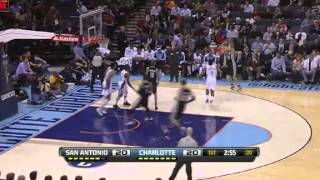 San Antonio Spurs vs. Charlotte Bobcats Full Highlights 8 December 2012