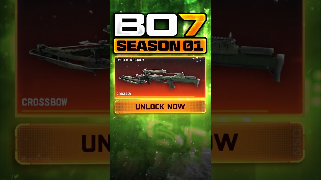 Как разблокировать арбалет в Black Ops 7!