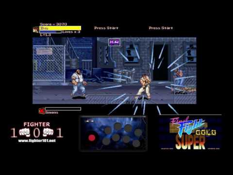Super Final Fight Gold - Street Fighter / Final Fight Beat Em Up