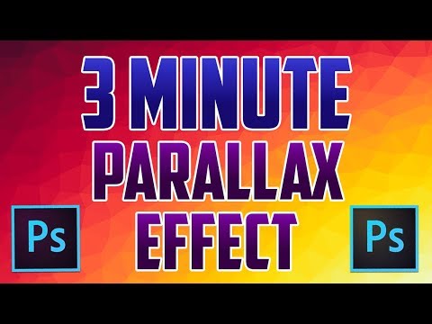 Photoshop CC : How to do Parallax Photo Effect