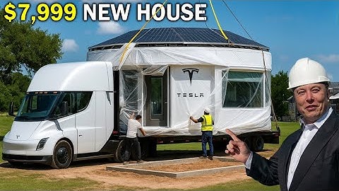 Elon Musk’s 2026 Tesla Tiny House — Inside the Futuristic Home That’s Redefining Living!