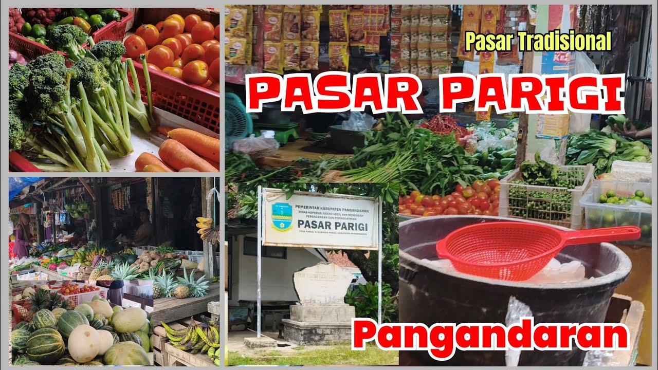 Menuju Pasar Tradisional PARIGI - Pangandaran 