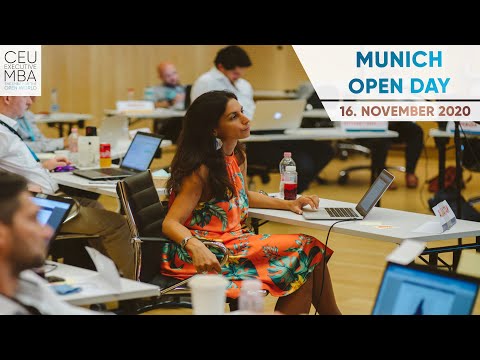 CEU Executive MBA:  Munich Open Day