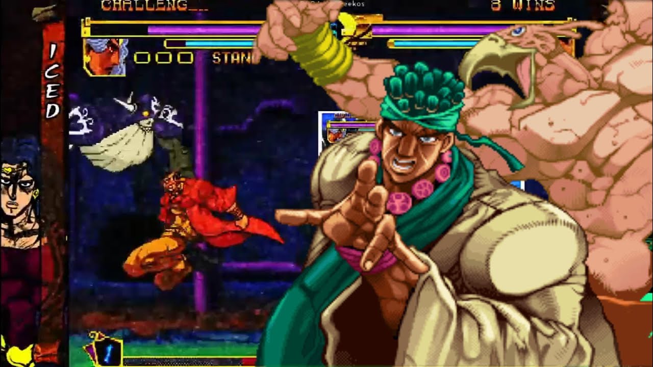 How to beat Vanilla Ice with Avdol JJBAHFTF YouTube