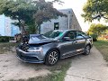 Нереальный удар? Или все-таки сэкономили... Авто из США. 2017 VW JETTA -2600$.
