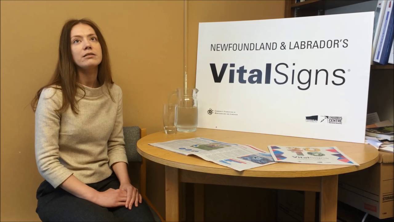 Harris Centre: Interview with Halina Sapeha on Newfoundland and Labrador's Vital Signs 2016