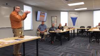 Jerry Renfroe explains the Land Enterprises Roofing roof maintenance program