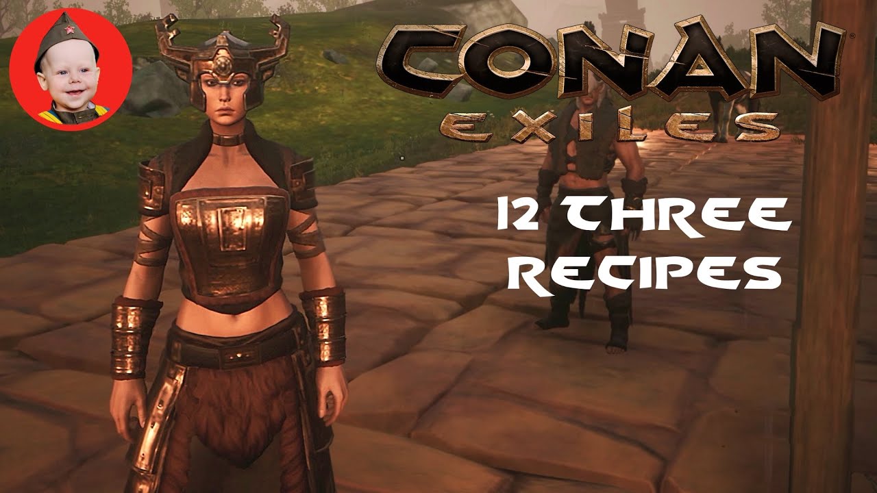 Conan Exiles 2020: 12 Three Recipes - Specialist Cooking II, V and IX