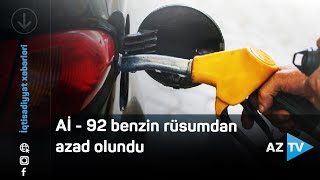 Aİ - 92 benzin rüsumdan azad olundu