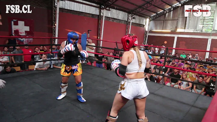 Francisca Rivera (red)Vs Bernarda Romero (Blue)