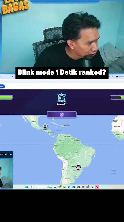 Blink mode 1 detik ranked #geoguessr #gaming #googlemaps #geoguessrindonesia #games