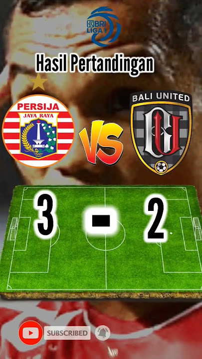 Hasil Pertandingan Persija Jakarta vs Bali United di BRI Liga 1 Indonesia