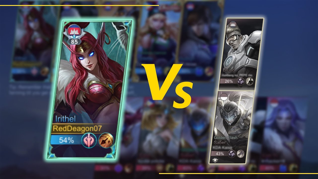 26 Kills Irithel new build vs Bruno and Saber 👈😲