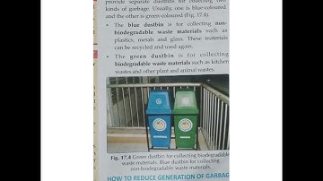 class-6th, ch-17 ( Garbage in , Garbage out)#Biodegradable# No biodegradable# its segregation