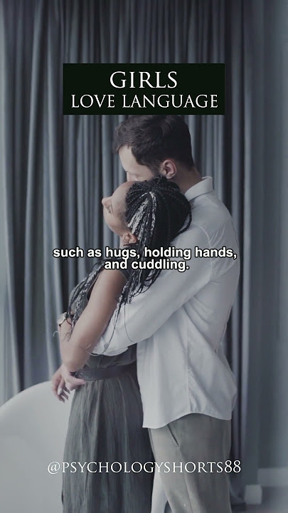 Why Girls Love Hugs: The Science of Physical Touch and Emotional Connection. #shorts #LoveLanguages