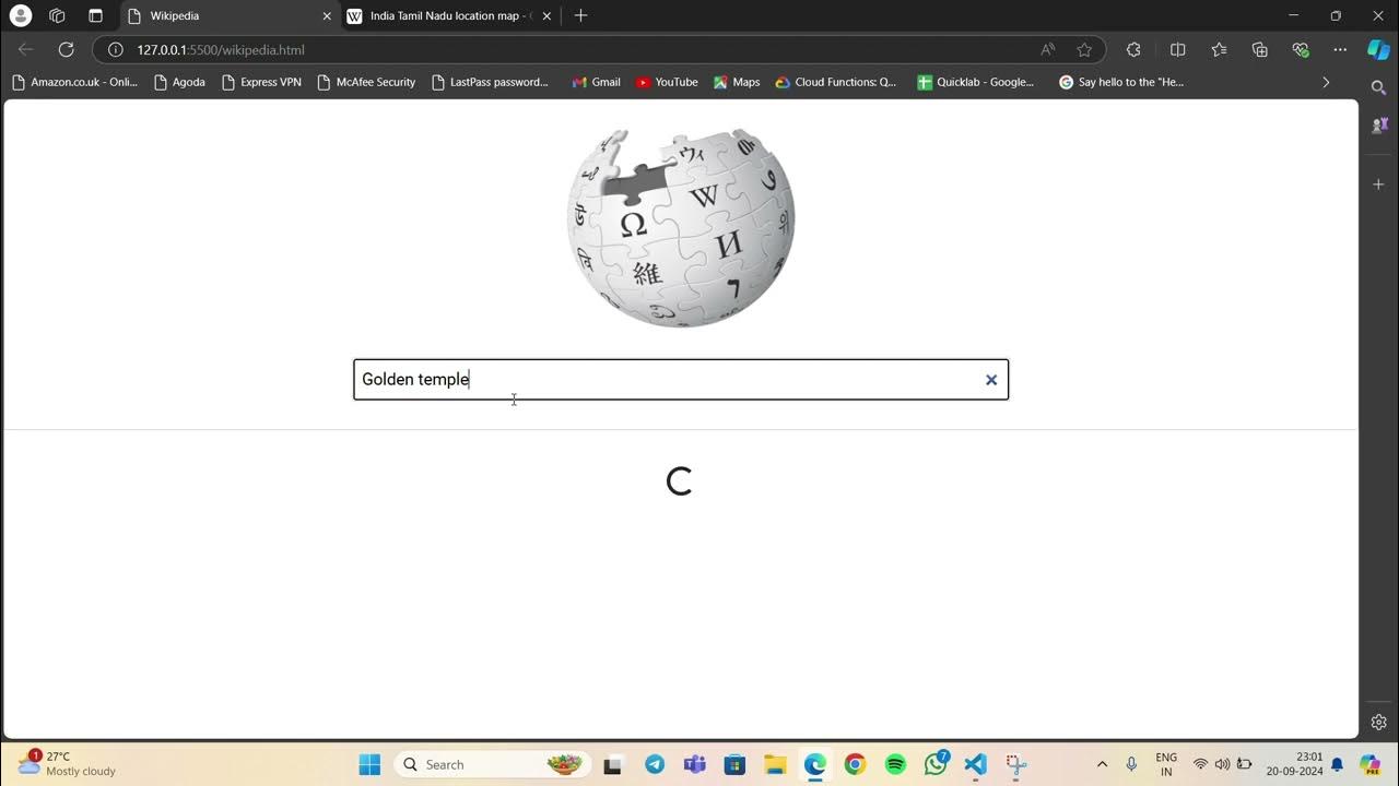 Building a Mini Wikipedia with HTML, CSS, JS, and APIs - YouTube