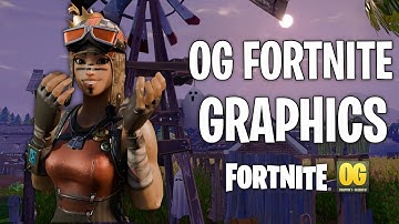 How To Get OG FORTNITE GRAPHICS IN 2025! (Best Settings)