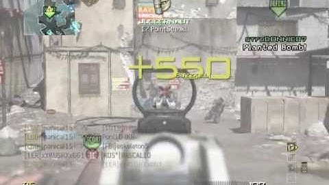 MW3 ACR Multikill on Decommission
