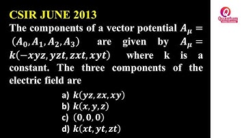 39. Scalar and Vector Potentials I EMT I CSIR I JL PHYSICS I DL PHYSICS I Dr. Nagaraju Pendam