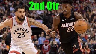 [LIVE] Toronto Raptors vs Miami Heat - FULL 2nd Quarter | NBA Restart (Aug 3, 2020)