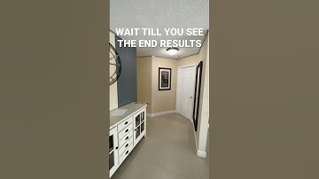 POPCORN CEILING TRANSFORMATION 🍿