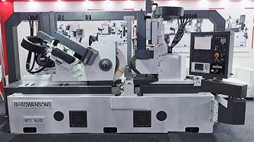 10 Axis CNC Centerless Grinding Machine | Bhagwansons Centerless Grinders | IMTEX 2025
