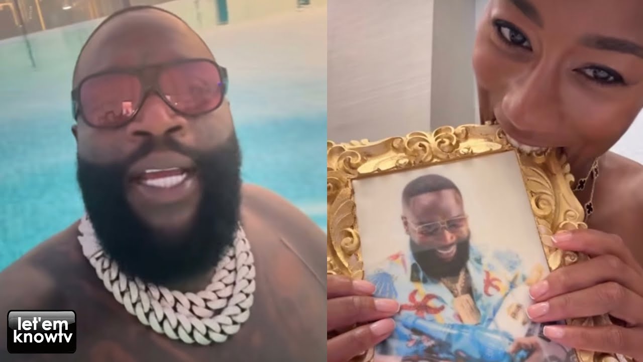 Rick Ross & Girlfriend Jazzma Living Their Best Life In Dubai Despite The Internet Hating😩