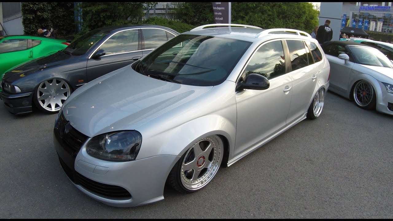 VW GOLF V VARIANT 1K ! SILVER COLOUR ! LOWERED SHOW CAR