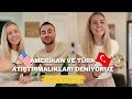 TÜRK ve AMERIKAN atıştırmalıklarını deniyoruz| İkimizin en çok sevdiği atıştırmalıklar.