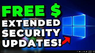 Microsoft Offers FREE Windows 10 Extended Security Updates (if you do this...)