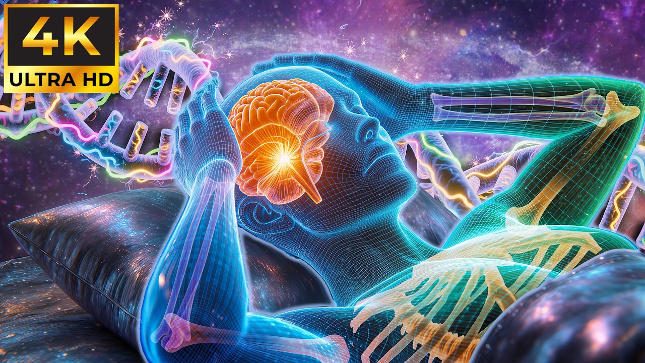 432Hz + 528Hz + 741Hz | The Deepest Healing Sleep: Whole Body ...