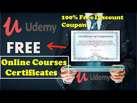 Udemy Free courses with Certificate - Android | IOT | Djano | Hacking | Python |Job Search-Many More