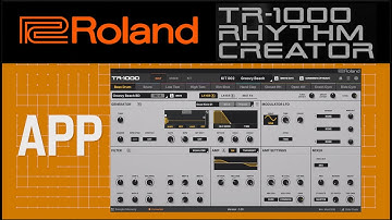 ROLAND TR-1000 Rhythm Creator APP