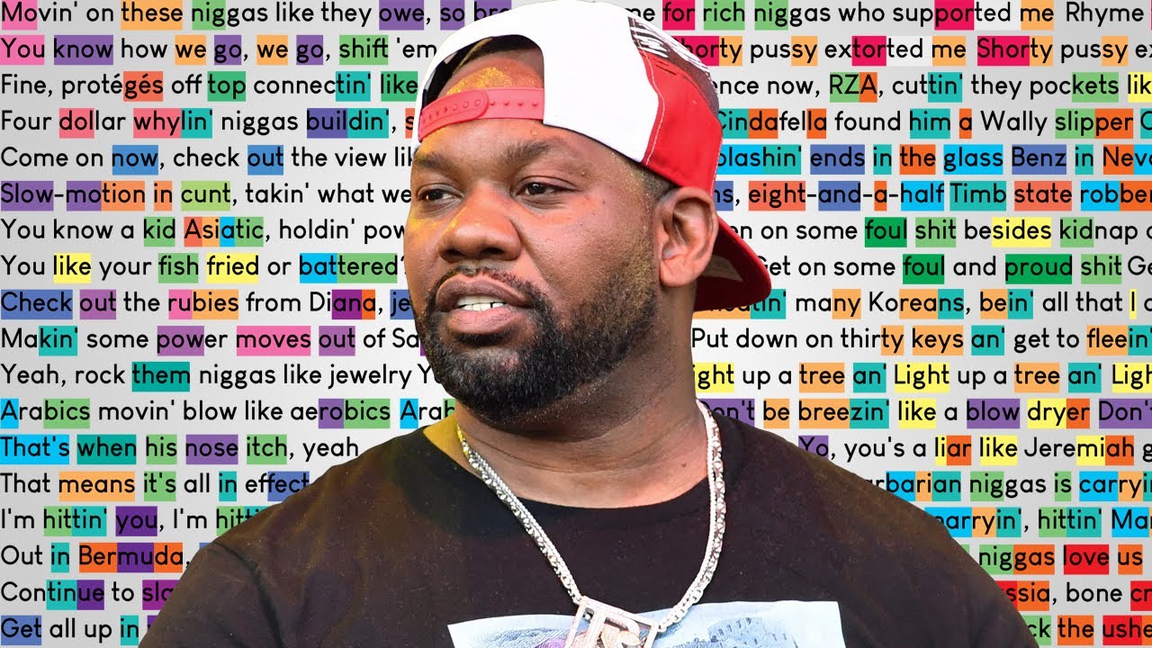 Raekwon on Faster Blade | Rhymes Highlighted Raekwon on Faster Blade | Rhymes Highlighted
