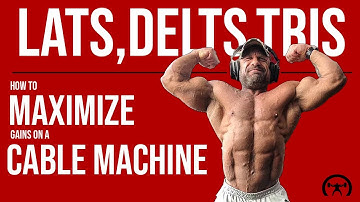 Cable Machine Exercises to BLAST Your Upper Body | Todd Lee
