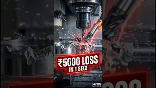 😱 ₹5000 Lost in 1 Second! CNC Tool Break Reason Explained