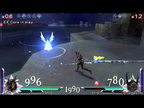 Dissidia duodecim 012 Final Fantasy Cecil vs. Golbez