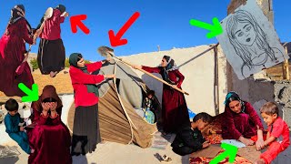 When Sarah Attacked Marias Tent Unpredictable Ending?