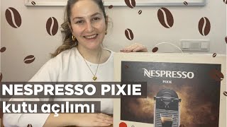 Nespresso Pixie Kutu Açılımı Kapsül Kahve Makinesi 