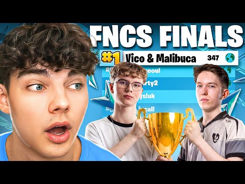KRANKES COMEBACK😳 SPANNUNG BIS ZUR LETZTEN RUNDE👀 FNCS FINALS VIEWINGPARTY