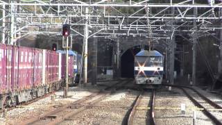 EF210コンテナ貨物×3 特撰函南駅